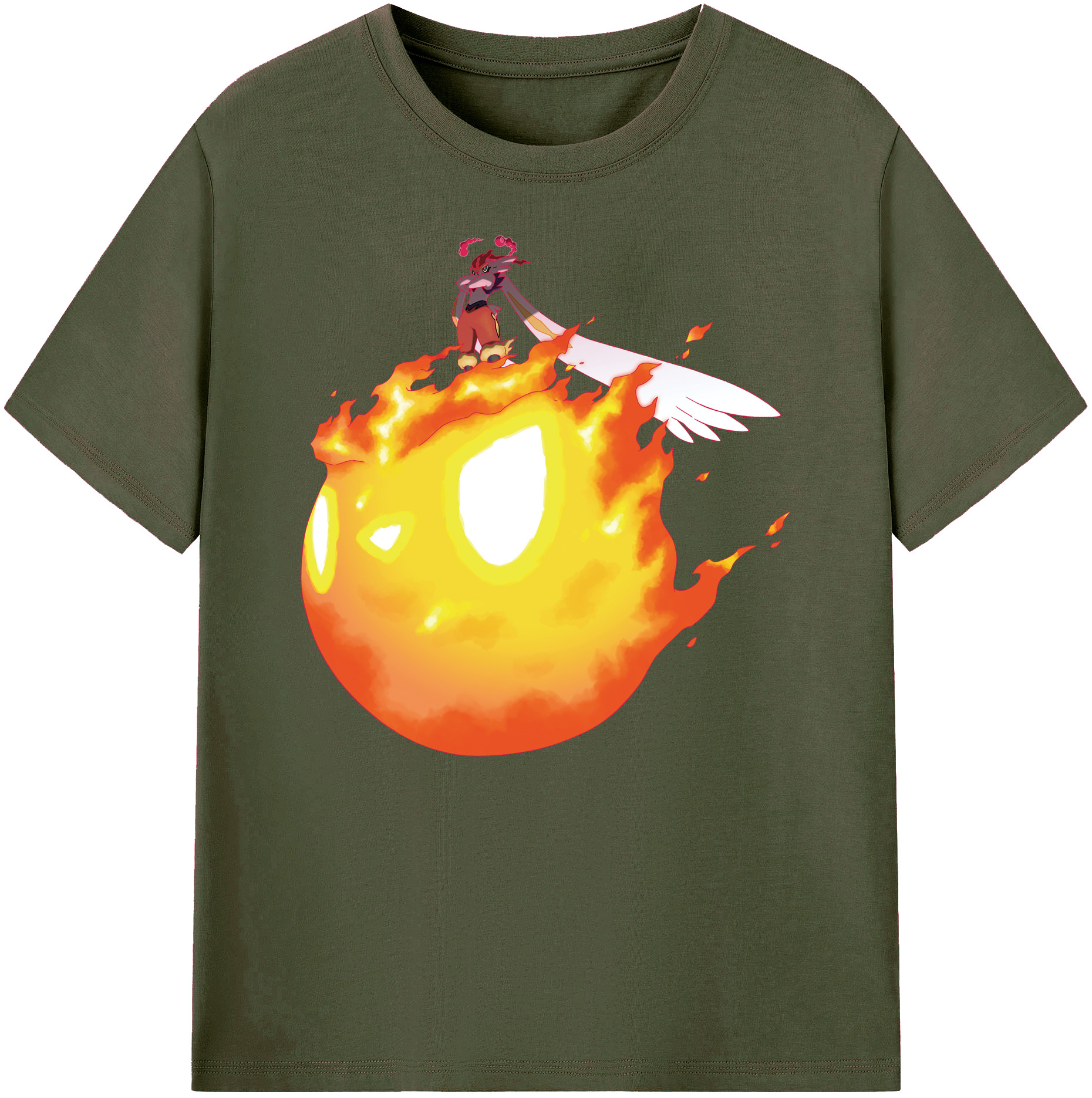 （画像用） ポケットモンスター Pokémon 綿100％ メンズ半袖Tシャツ｜肌触りやわらか＆通気性